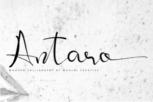 Antaro: A Handwritten Font for Polished Branding