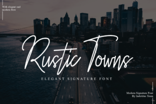 Bring Charm to Your Creations with Rustic Towns Font