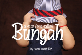 Bungah: A Playful Script Font for Creative Web Designs