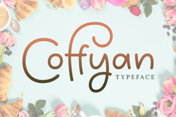 Coffyan: A Playful Script Font for Creative Web Design