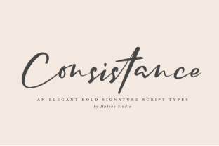 Consistance: The Perfect Script Font for Your Next Branding Project