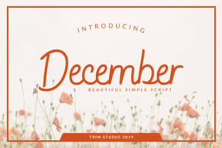 December: A Beautiful Script Font for Digital Design