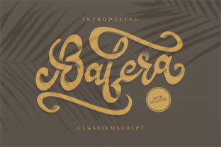 Discover Bafera: A Timeless Script Font for Modern Branding