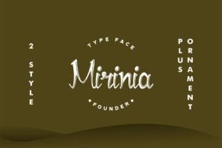 Discover Mirinia: A Hand-Lettered Script Font for Unique Branding