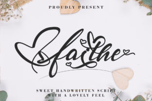 Elevate Your Brand with Faithe: A Sweet Handwritten Script