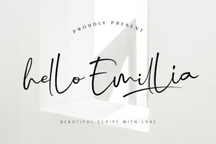 Elevate Your Brand with Hello Emillia Font