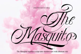 Elevate Your Brand with The Masquito Script Font