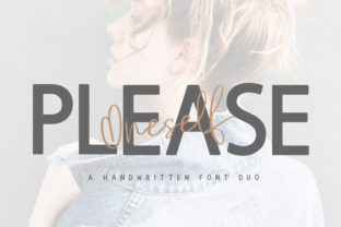 Enhance Your Editorial Design with Please Oneself Duo Font