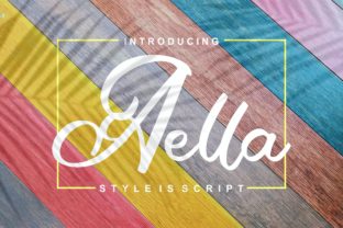 Enhancing Web Design with Aella: A Modern Script Font