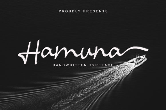 Hamuna: A Versatile Script Font for Crafters and Creators