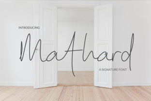 Mathard: A Signature Font for Authentic Branding