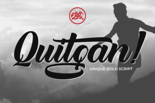 Quitgan: Elevate Your Web Design with This Dynamic Script Font