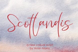 Scotlandis: A Handwritten Script Font for Web Design