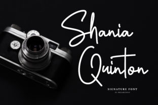 Shania Quinton: Elevate Your Brand with a Unique Script Font